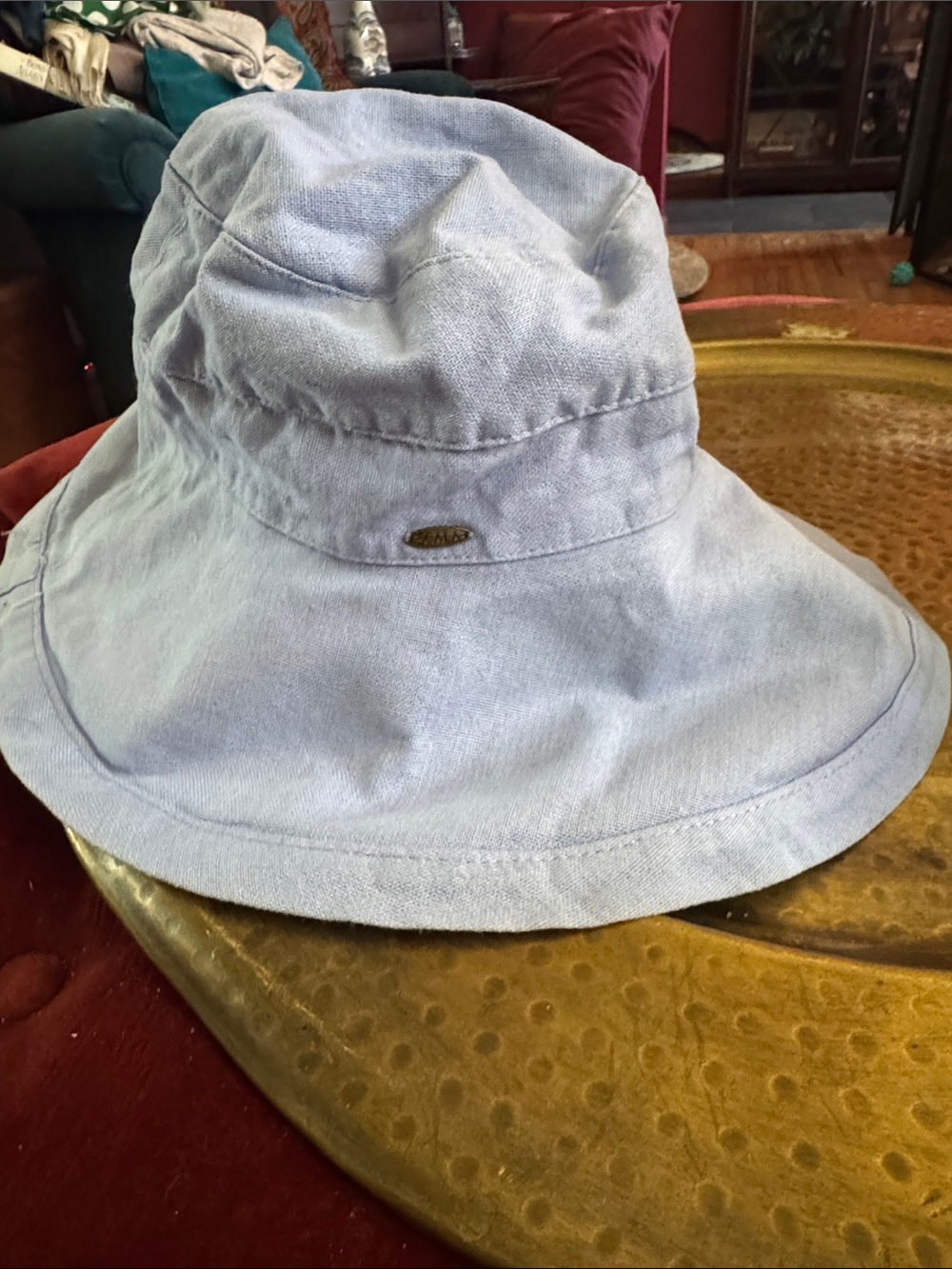 Scala Cornflower Blue Sun Bucket Hat